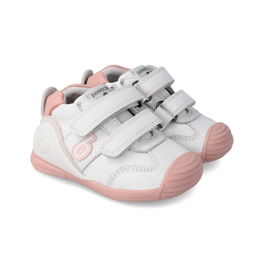 Adidasi Primii Pasi pentru Copii Biomecanics 221001-B, rosa -