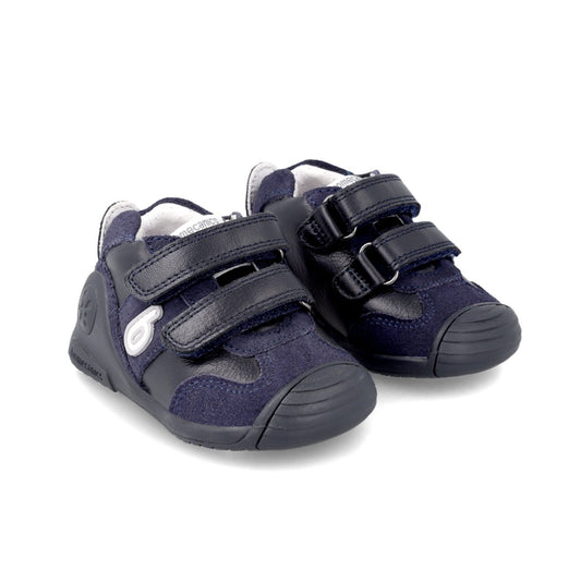 Adidasi Primii Pasi pentru Copii Biomecanics 221002-A, bleumarine -