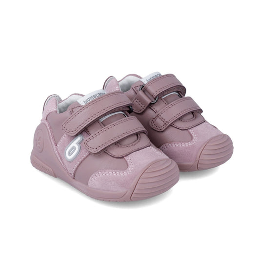 Adidasi Primii Pasi pentru Copii Biomecanics 221002-B, roz -