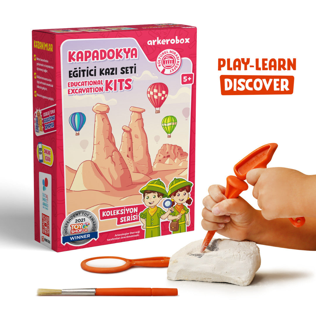 Arkerobox - Set arheologic educational si puzzle 3D, Cappadocia