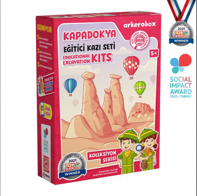 Arkerobox - Set arheologic educational si puzzle 3D, Cappadocia