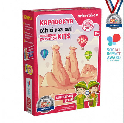 Arkerobox - Set arheologic educational si puzzle 3D, Cappadocia
