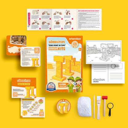 Arkerobox - Set arheologic educational si puzzle 3D, Gobekli Tepe