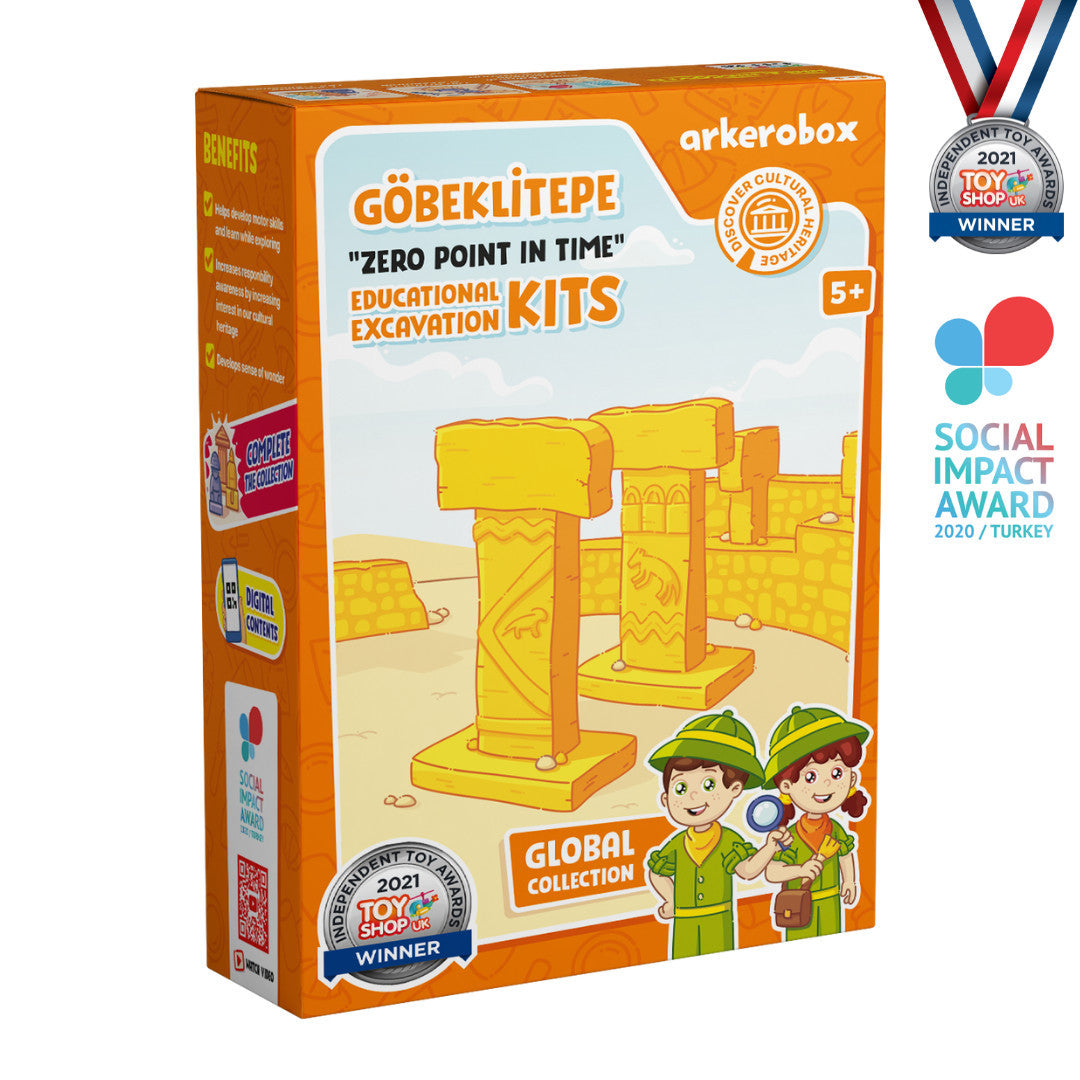 Arkerobox - Set arheologic educational si puzzle 3D, Gobekli Tepe