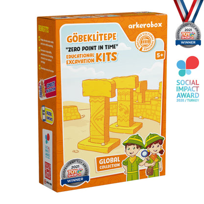 Arkerobox - Set arheologic educational si puzzle 3D, Gobekli Tepe