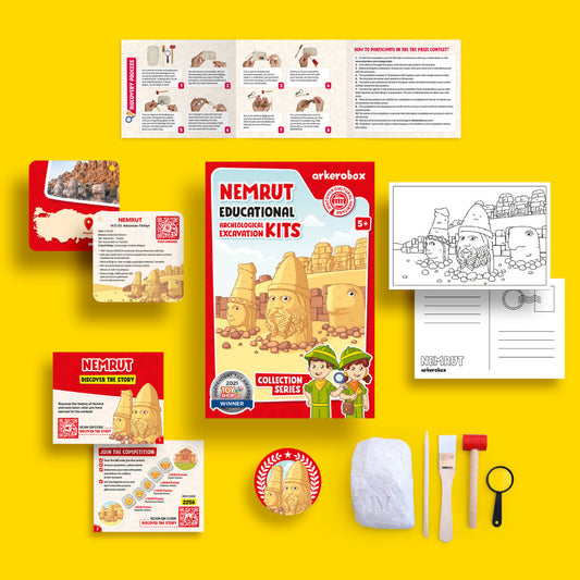 Arkerobox - Set arheologic educational si puzzle 3D, Nemrut