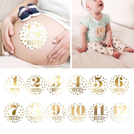 Autocolantele “Primele 12 luni” Drool -