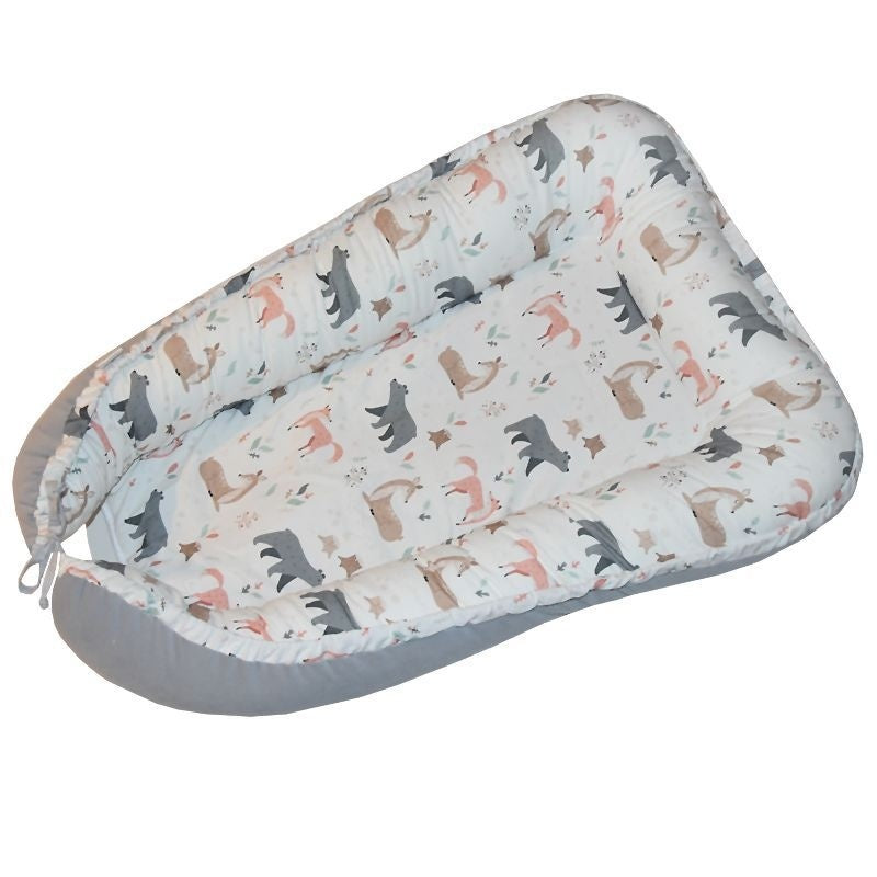 Baby nest din bumbac, Eko, Foxy -