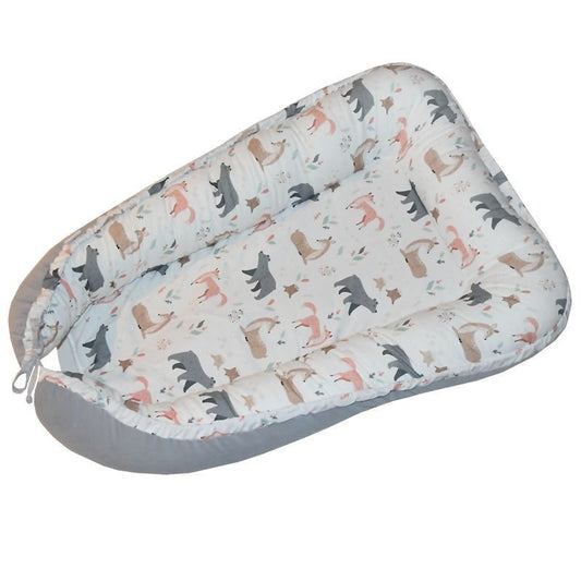 Baby nest din bumbac, Eko, Foxy -