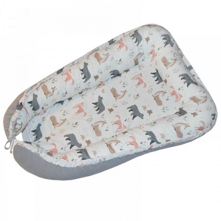 Baby nest din bumbac, Eko, Foxy -