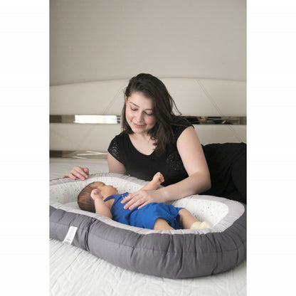 Babynest cu 2 fete BabyJem Luxury Between Parents