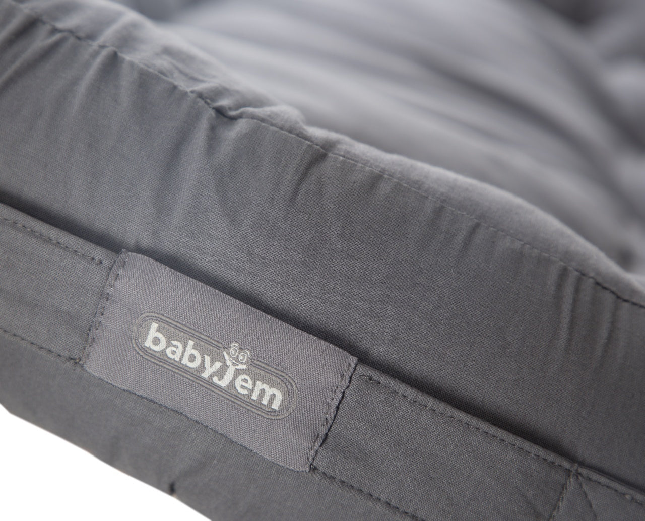 Babynest cu bara de jucarii, BabyJem, antracit