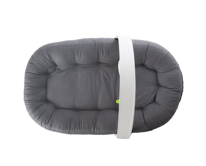 Babynest cu bara de jucarii, BabyJem, antracit