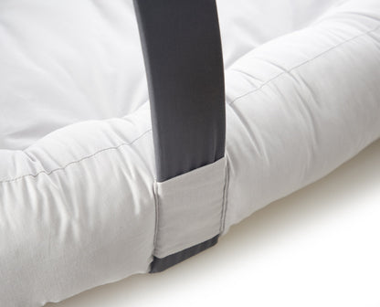 Babynest cu bara de jucarii, BabyJem, gri