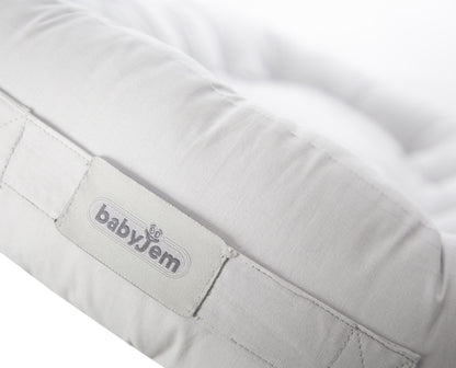 Babynest cu bara de jucarii, BabyJem, gri