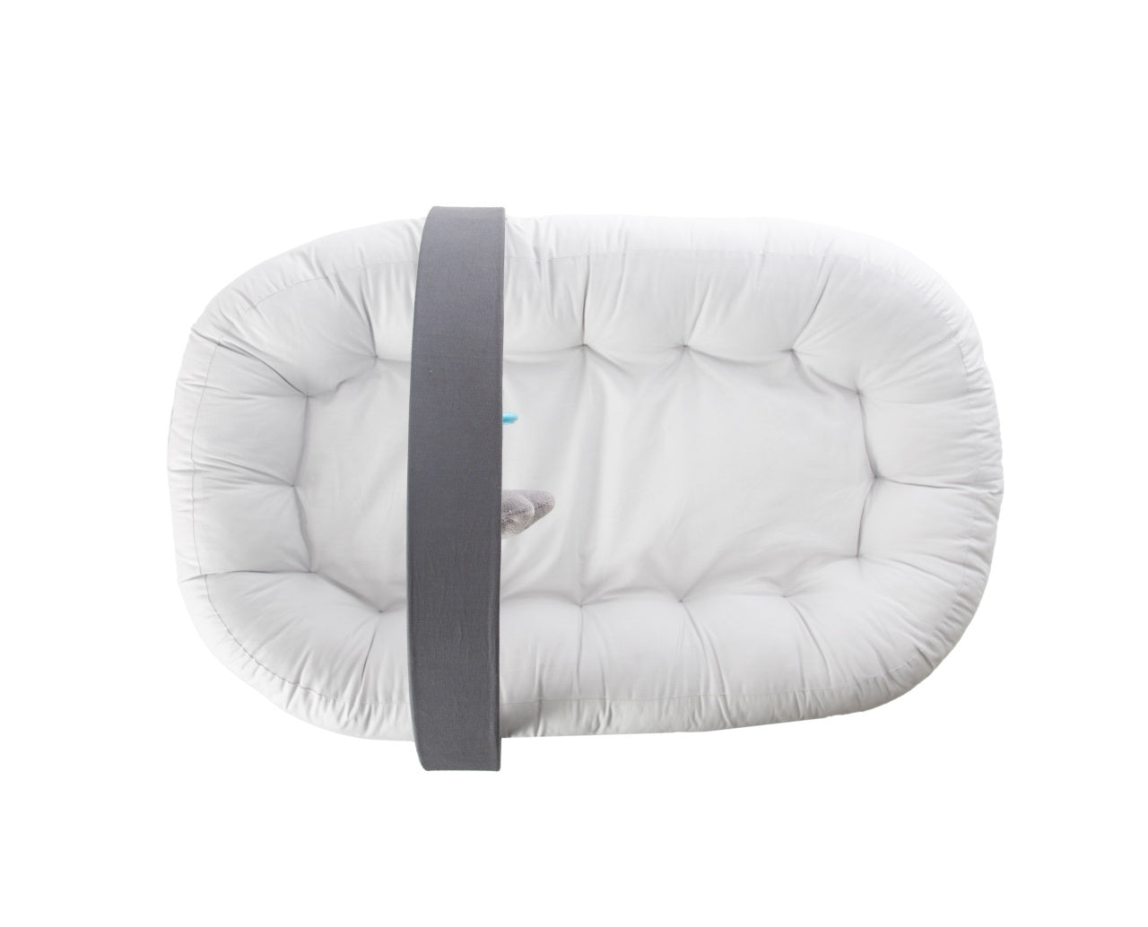Babynest cu bara de jucarii, BabyJem, gri