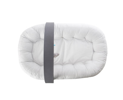 Babynest cu bara de jucarii, BabyJem, gri