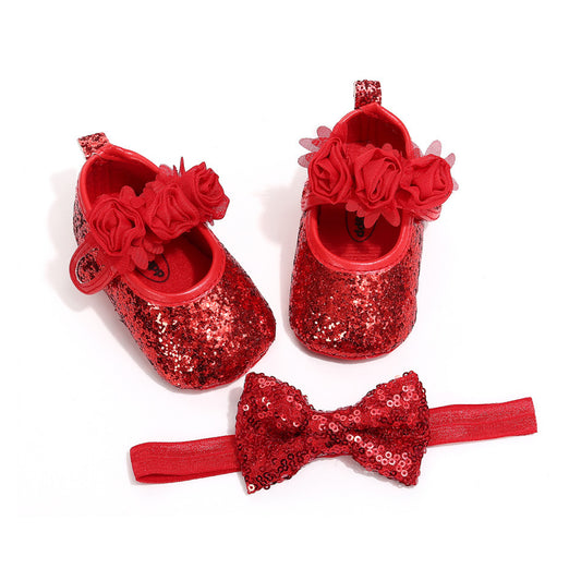 Balerini bebelus cu paiete Drool -