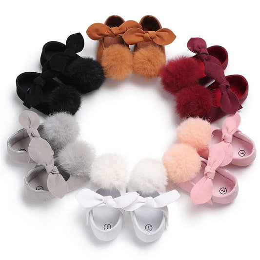 Balerini bebelus cu pampon Drool -