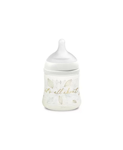 Biberon 150 ml tetină fiziologică SX Pro cu debit lent Gri Gold Premium