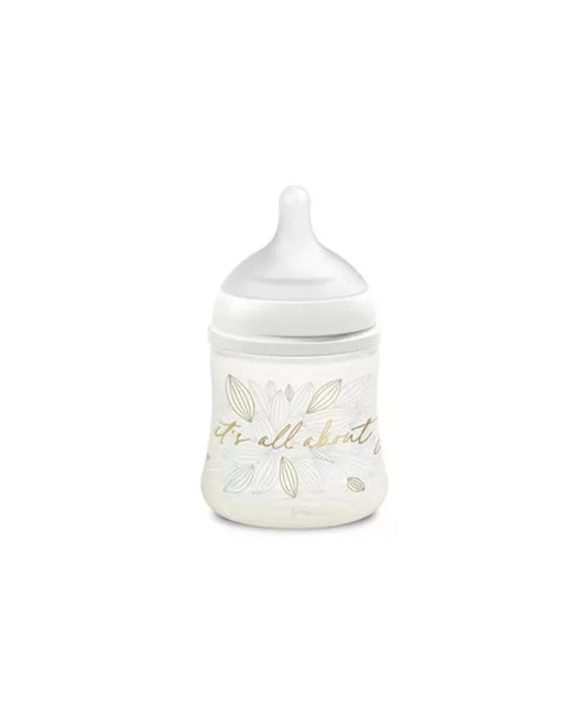 Biberon 150 ml tetină fiziologică SX Pro cu debit lent Gri Gold Premium