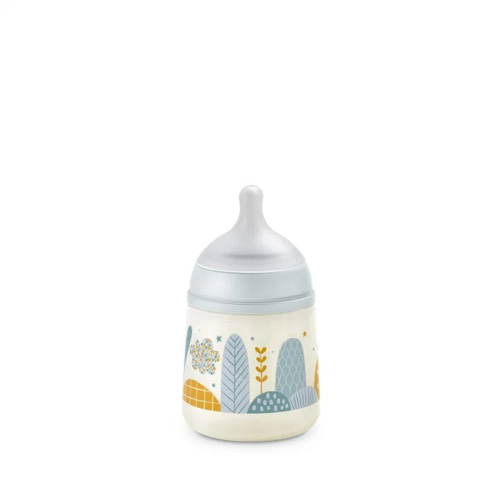 Biberon 150 ml tetină fiziologică SX Pro debit lent albastru Dreams