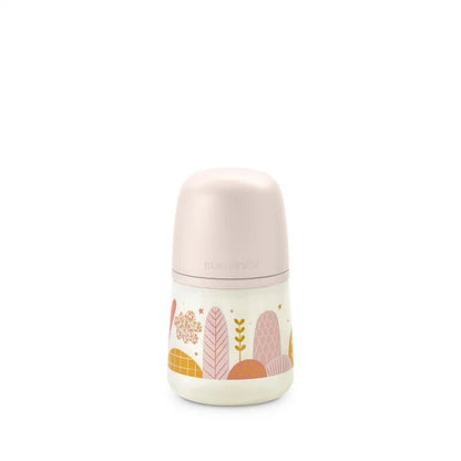 Biberon 150 ml tetină fiziologică SX Pro debit lent roz Dreams