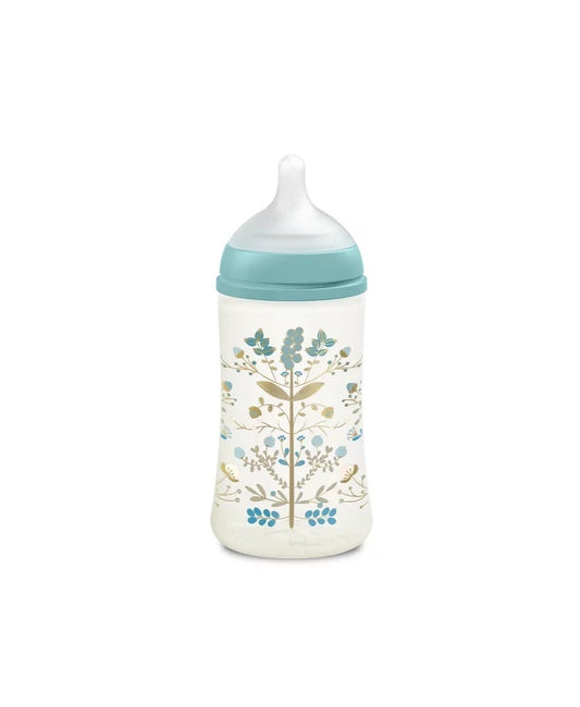 Biberon 270 ml tetină fiziologică SX Pro cu debit mediu Albastru Gold Premium