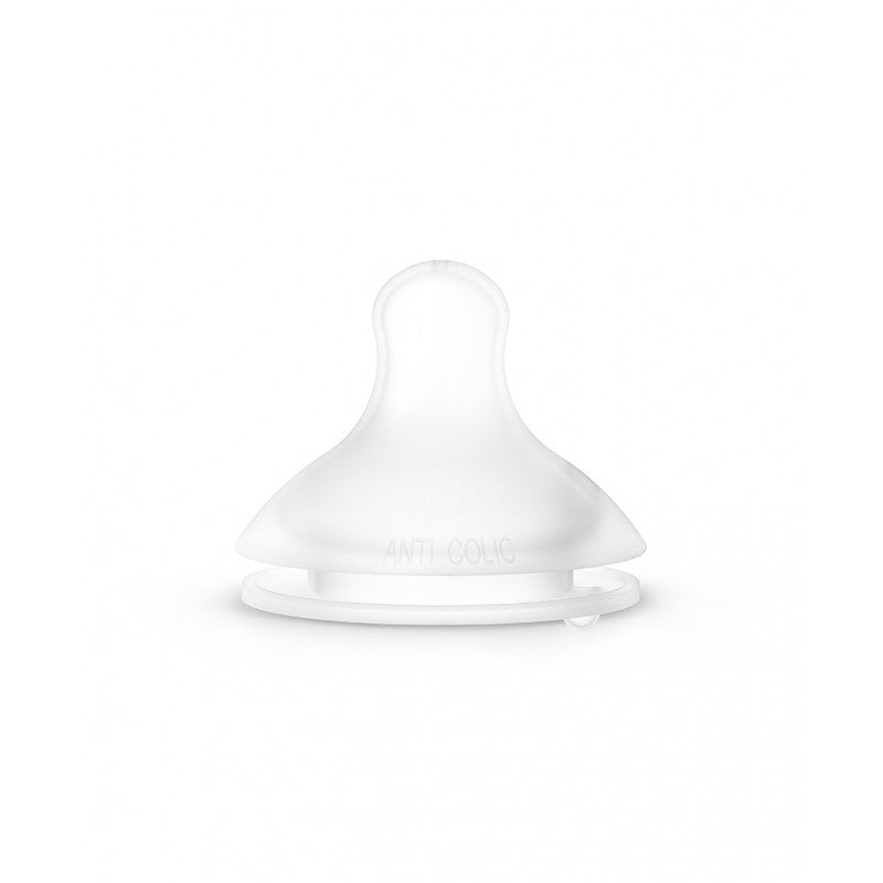 Biberon din silicon, 150ml, SX Pro debit lent, roz, Suavinex