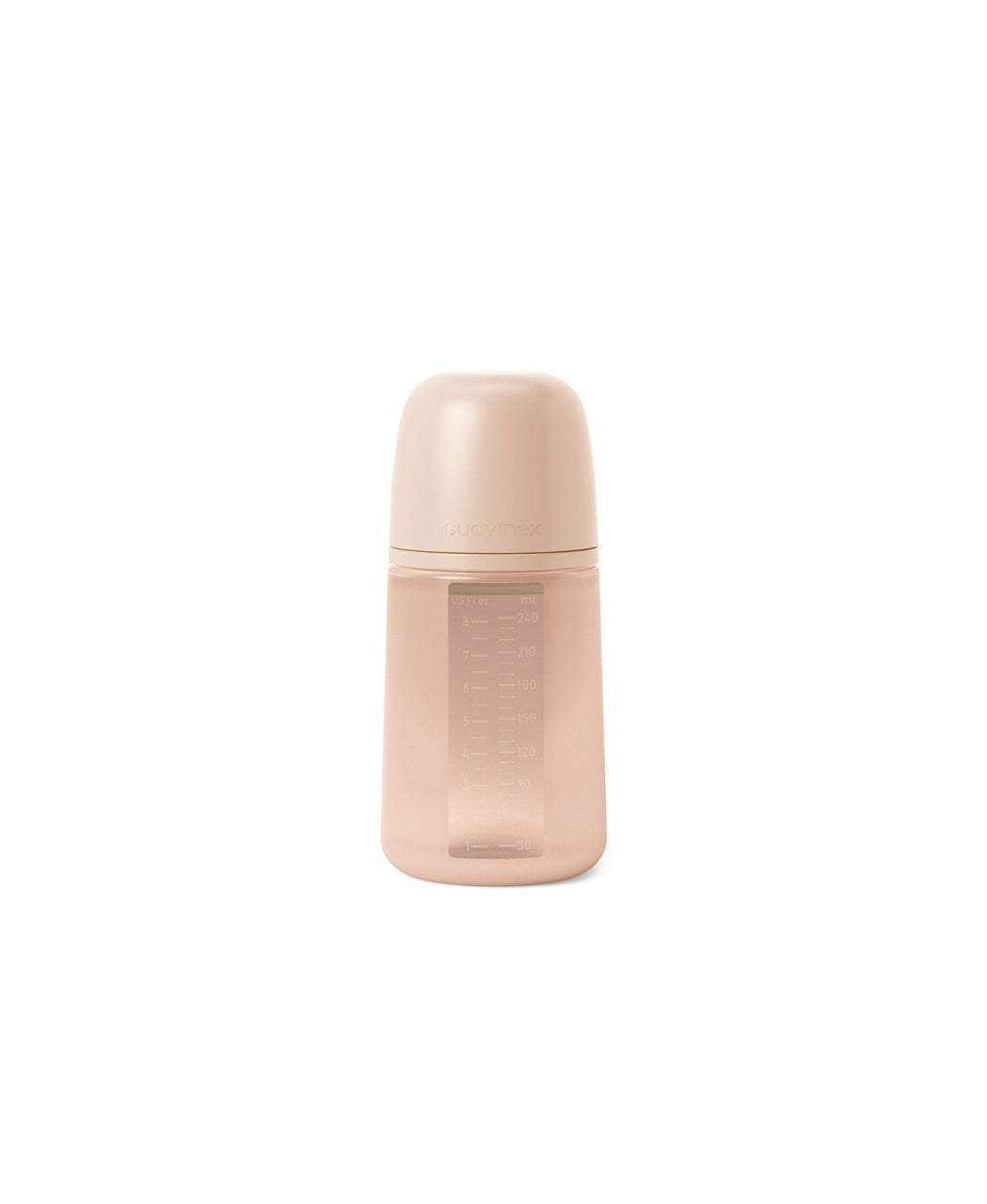 Biberon din silicon, 240ml, Colour Essence SX Pro debit mediu, nude