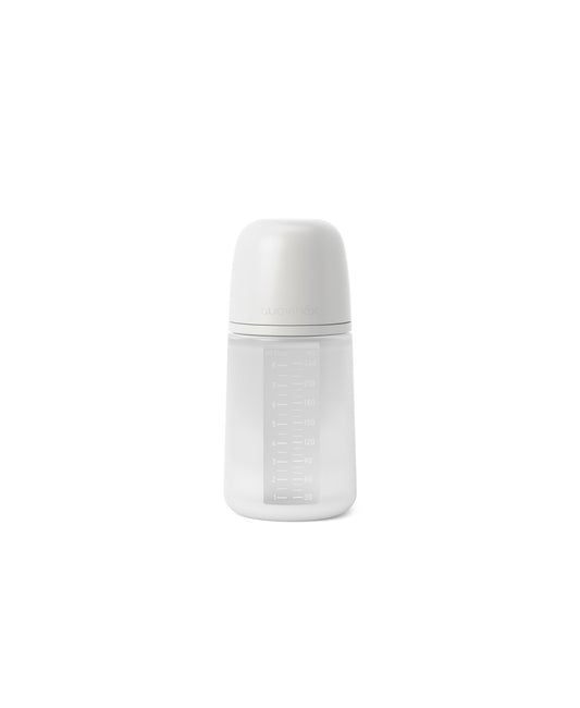 Biberon din silicon, 240ml, Colour Essence SX Pro debit mediu, transparent