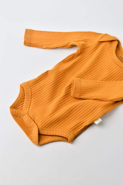 Body Bebe Unisex cu maneca lunga din 95% bumbac organic cu 5% elastan - Sofran, BabyCosy