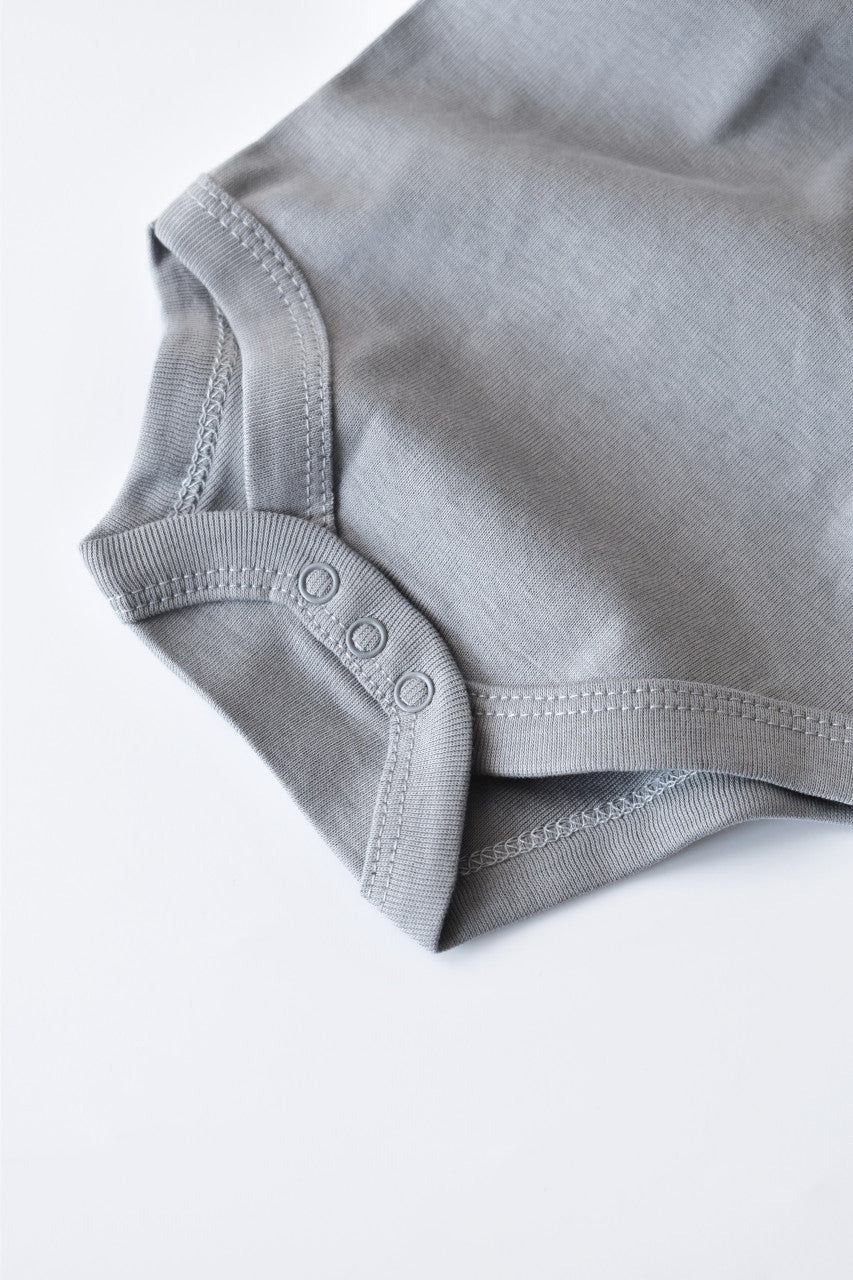 Body din bumbac organic Gri BabyCosy