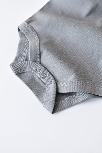 Body din bumbac organic Gri BabyCosy