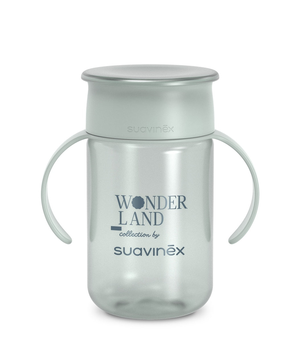 Cană 360° anti-vărsare, 340 ml, verde, Wonder, Suavinex
