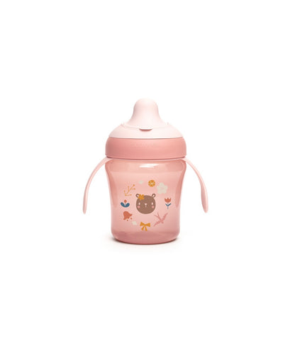 Cană antrenament, 200 ml, roz, Forest, Suavinex