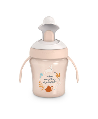 Cană antrenament, 200 ml, roz, Wonder, Suavinex