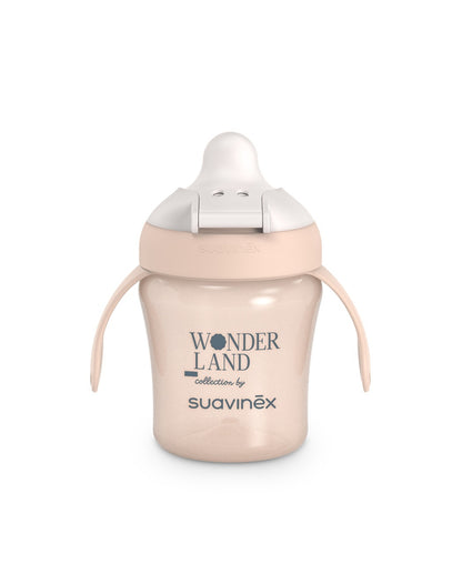 Cană antrenament, 200 ml, roz, Wonder, Suavinex