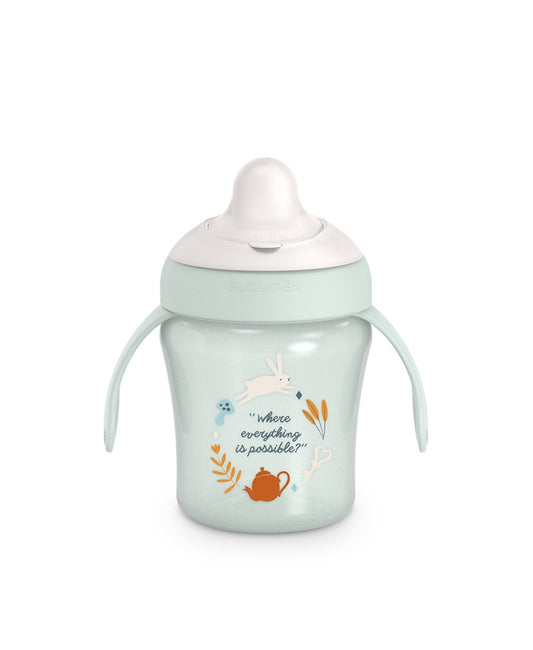 Cană antrenament, 200 ml, verde, Wonder, Suavinex -