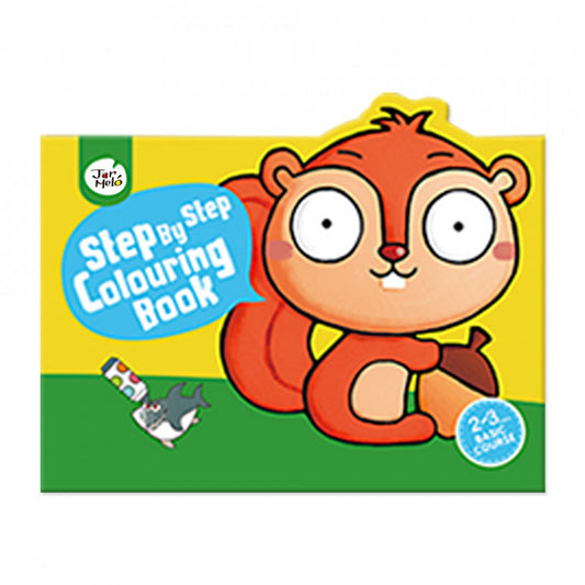 Carte de colorat cu animale Drool -