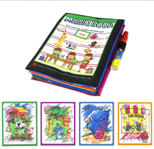 Carticica pentru desenat pe baza de apa Drool -