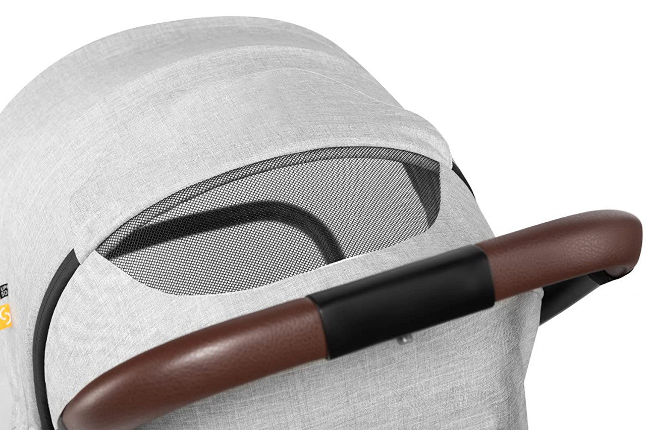 Carucior sport pliabil Skiddou Espoo+ Normandic Dream, ultracompact pentru calatorii, Gri