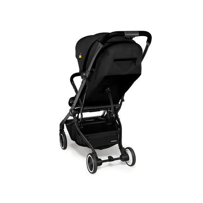 Carucior sport pliabil Skiddou Espoo+ Onyx, ultracompact pentru calatorii, Negru