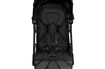 Carucior sport pliabil Skiddou Espoo+ Onyx, ultracompact pentru calatorii, Negru