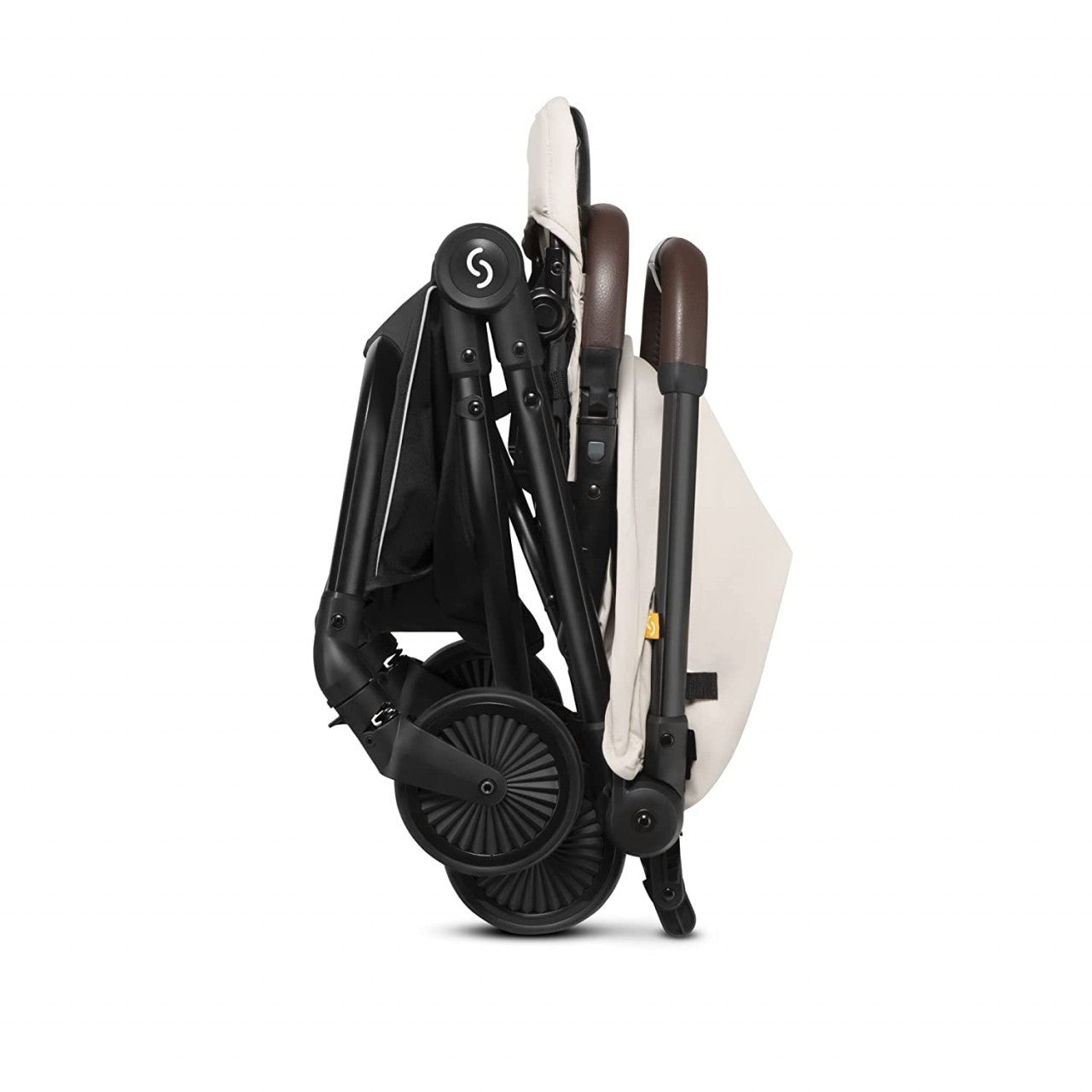 Carucior sport pliabil Skiddou Espoo+ Vanilla Delight, ultracompact pentru calatorii, Beige - Editie Limitata