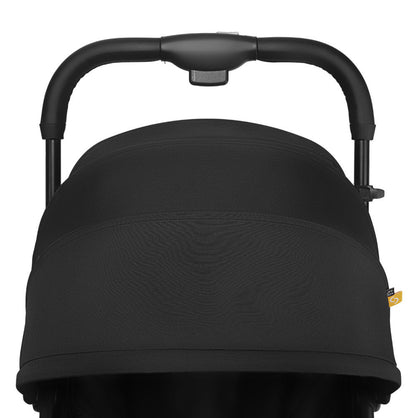 Carucior sport pliabil Skiddou Mikkeli Onyx, ultracompact pentru calatorii, Negru