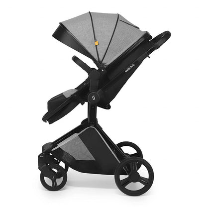 Carucior transformabil 2 in 1 Skiddou Nasjo Normandic Dream, Gri