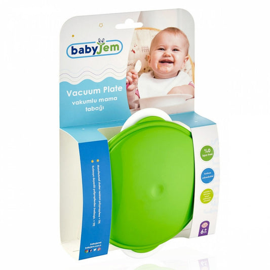 Castron cu ventuza si capac BabyJem - Castron