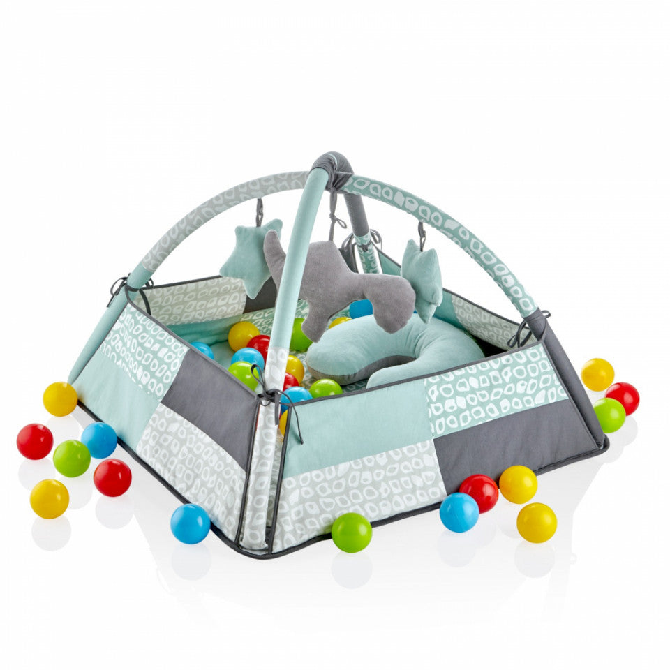 Centru de joaca cu bile BabyJem Toy Ball Play Mat
