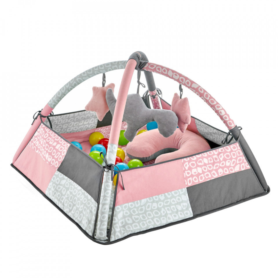 Centru de joaca cu bile BabyJem Toy Ball Play Mat